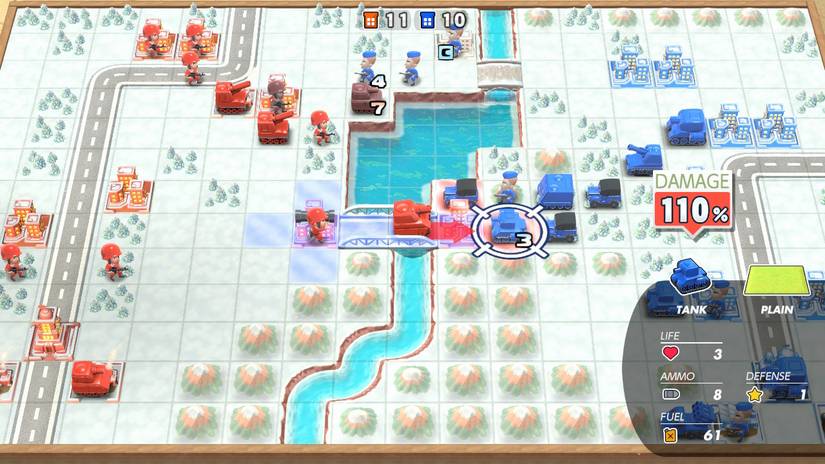 advance wars blizzard battle walkthrough