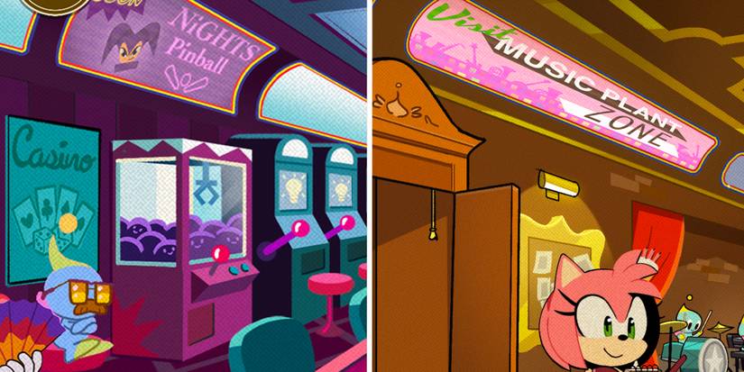 Adverts in the Murder of Sonic the Hedgehog