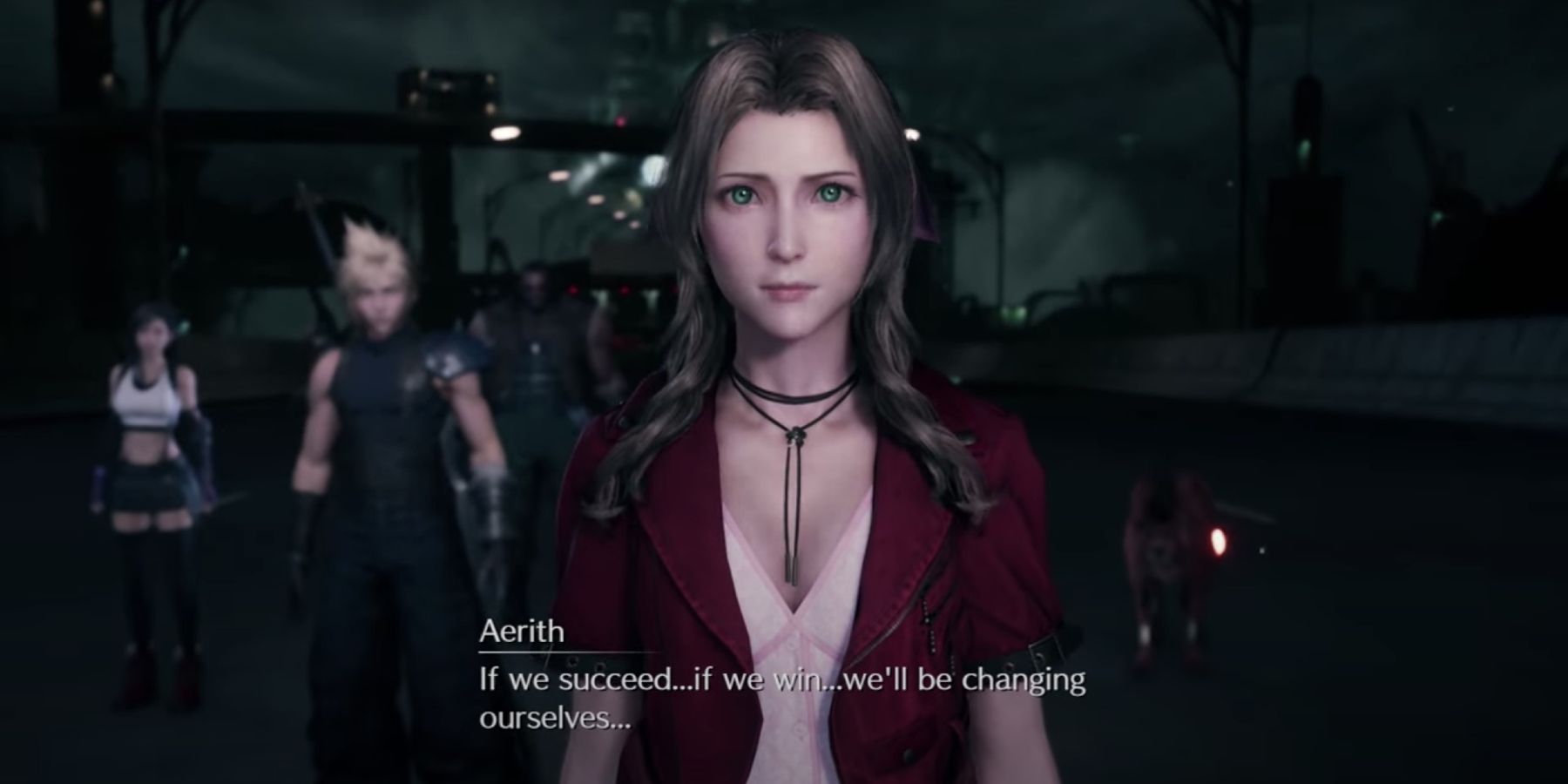 aerith timeline whispers rebirth remake final fantasy 7