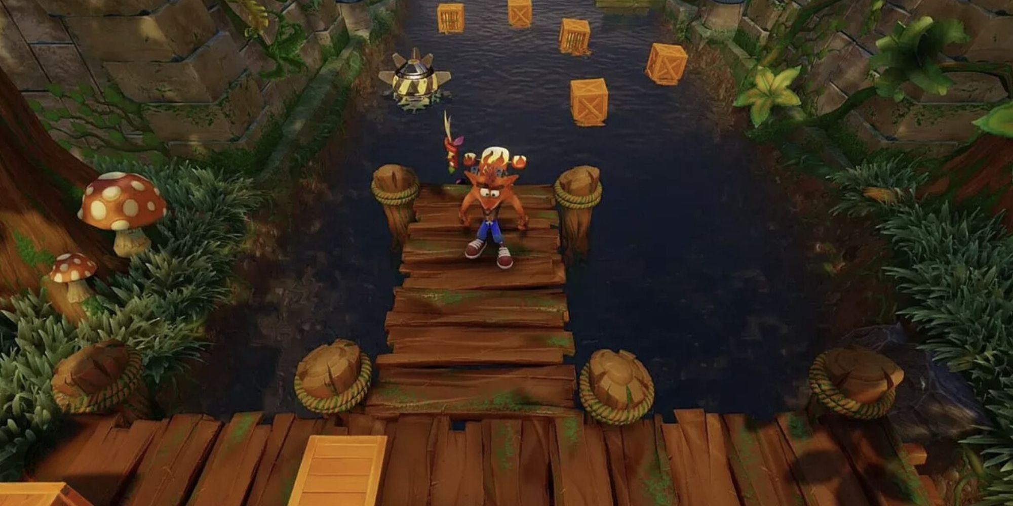 Air Crash level from Crash Bandicoot: Cortex Strikes Back