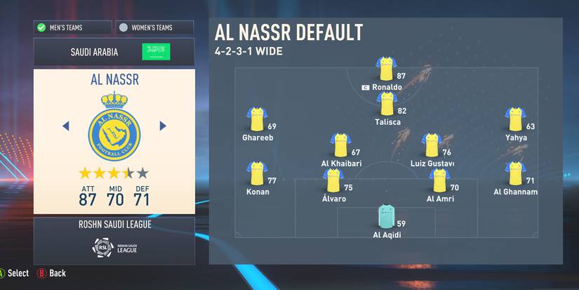 Al Nassr In FIFA 23