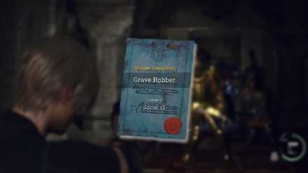 image showing request in Resident evil 4 remake.