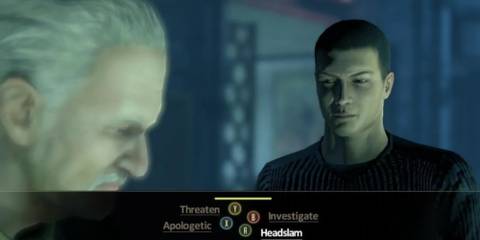 Alpha Protocol - conversation wheel choices