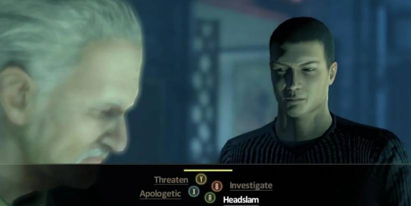 Alpha Protocol - conversation wheel choices