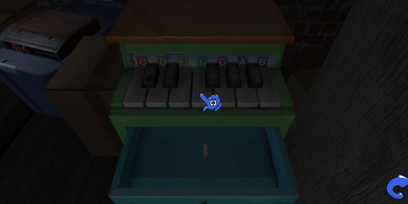 What's the Secret Blabbot Code in Amanda the Adventurer?