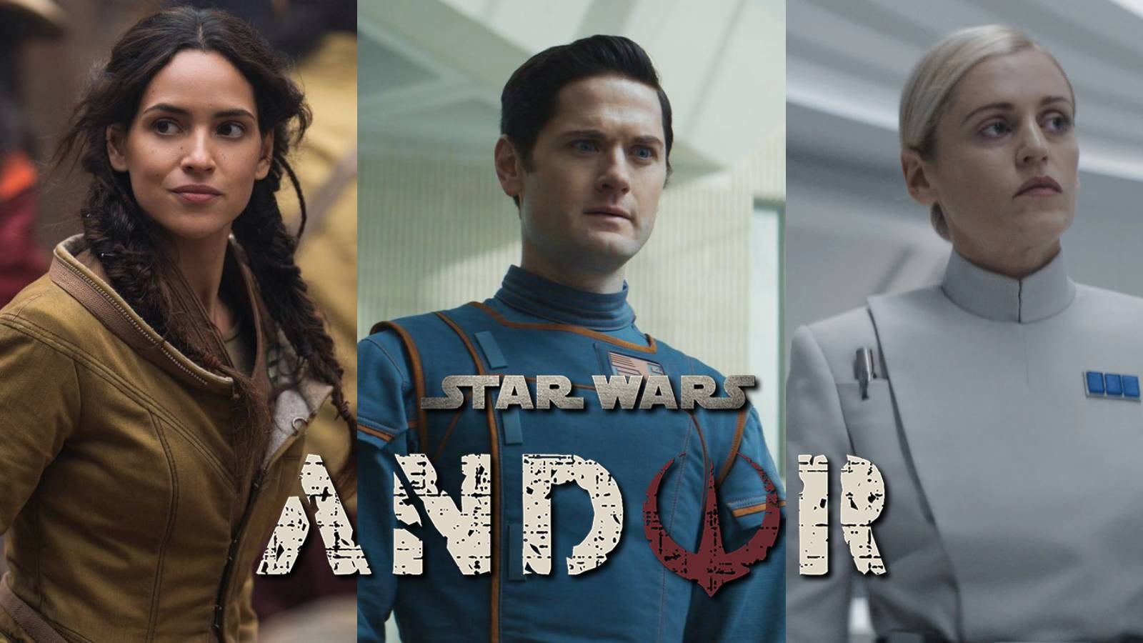 Star Wars Andor Adria Arjona Bix Caleen Kyle Soller Syril Karn Denise Gough Dedra Meero