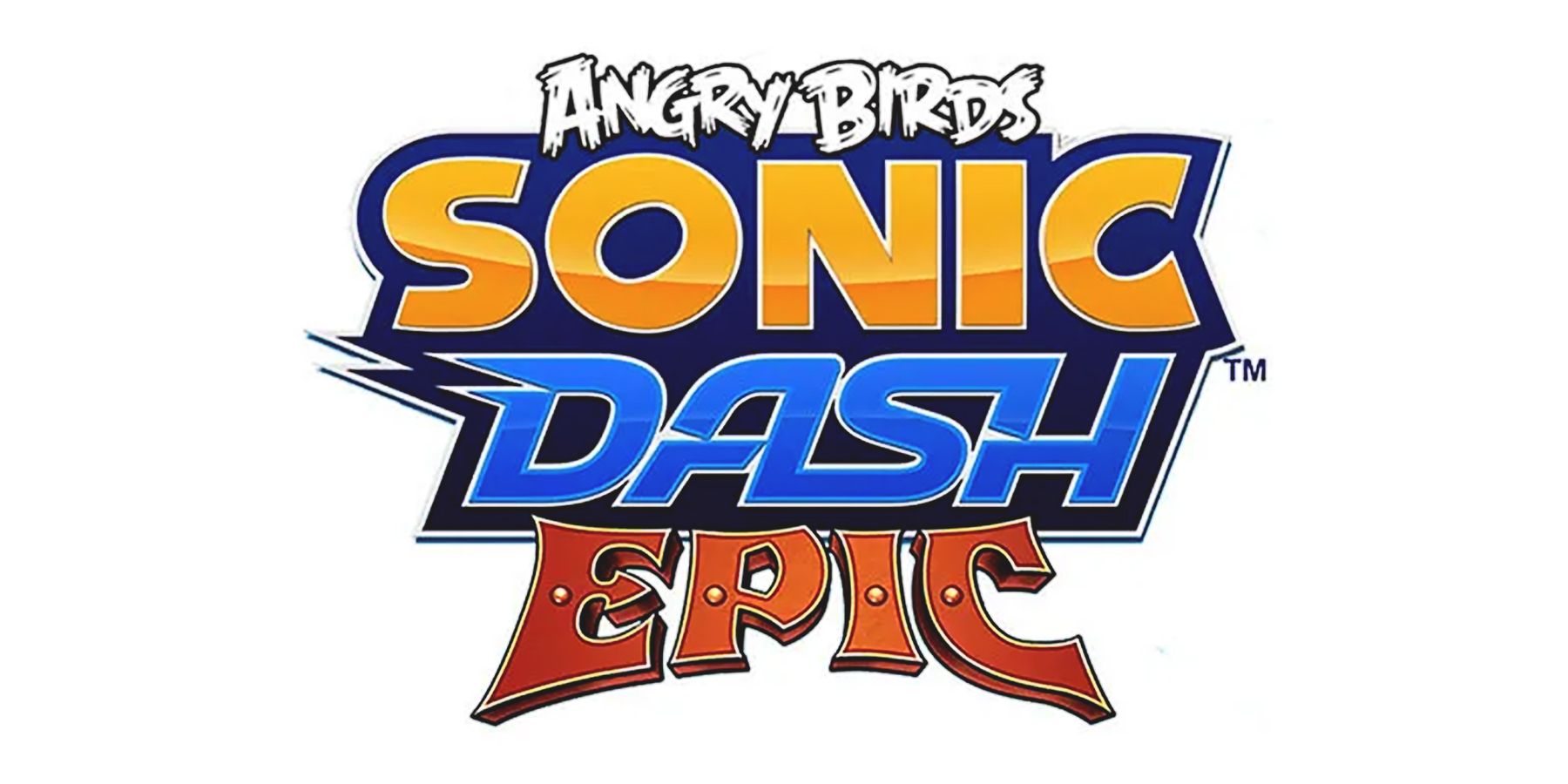 Angry Birds Sonic Dash Epic enlarged logo