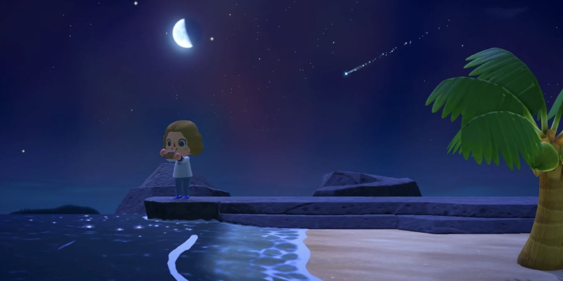 One Animal Crossing New Horizons Creature Looks Much Cooler at Night