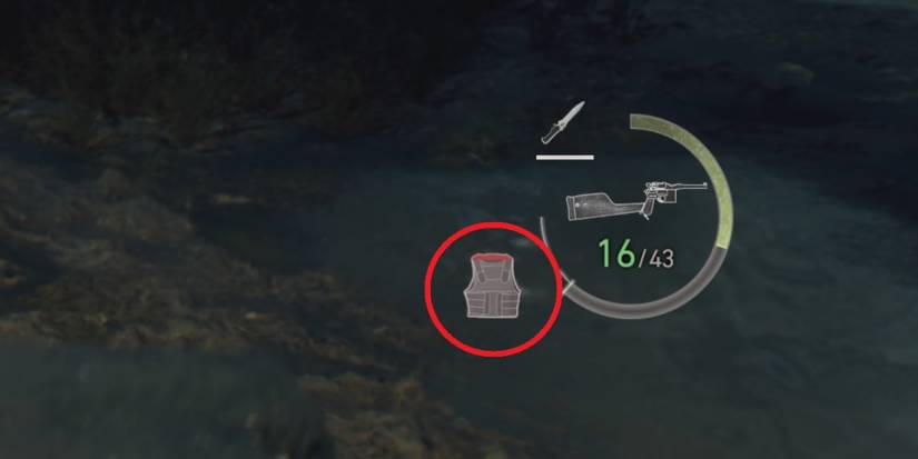 The Body Armor symbol in Resident Evil 4 remake