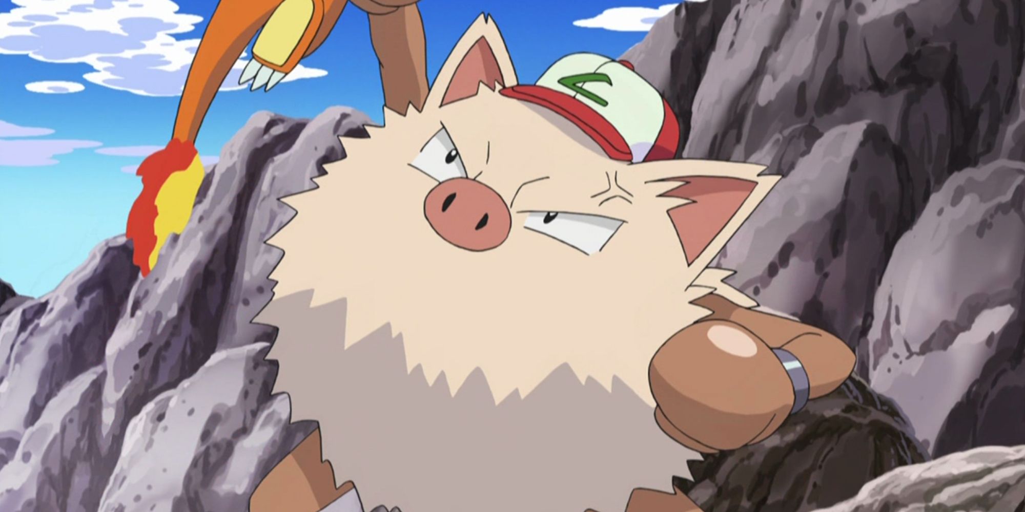 Ash's Primeape In the Pokemon Anime