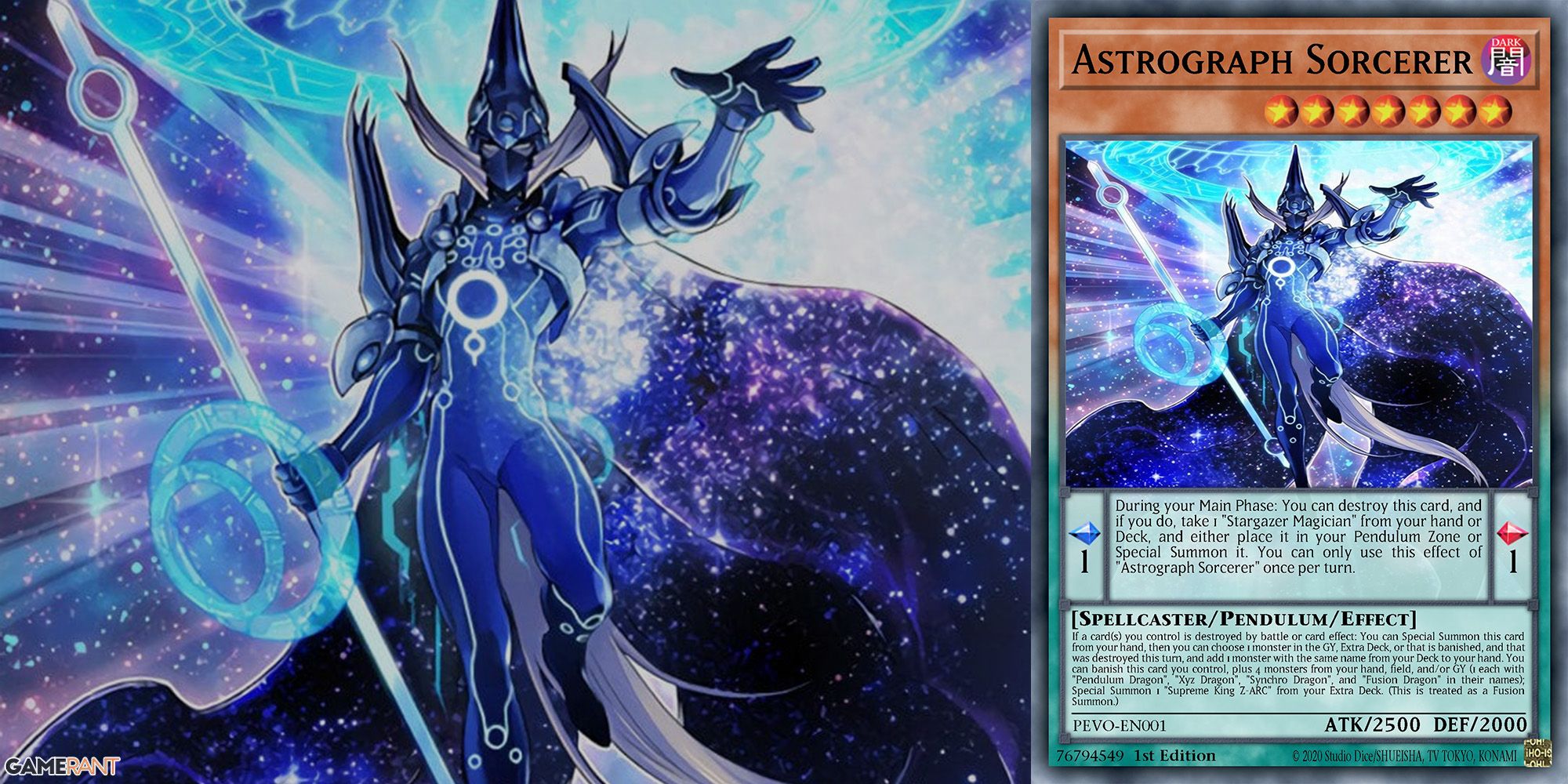 Astrograph Sorcerer, Pendulum monster