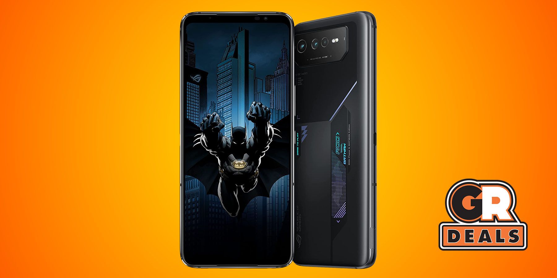 Get the ASUS ROG Phone 6 Batman Edition Gaming Smartphone for Just 