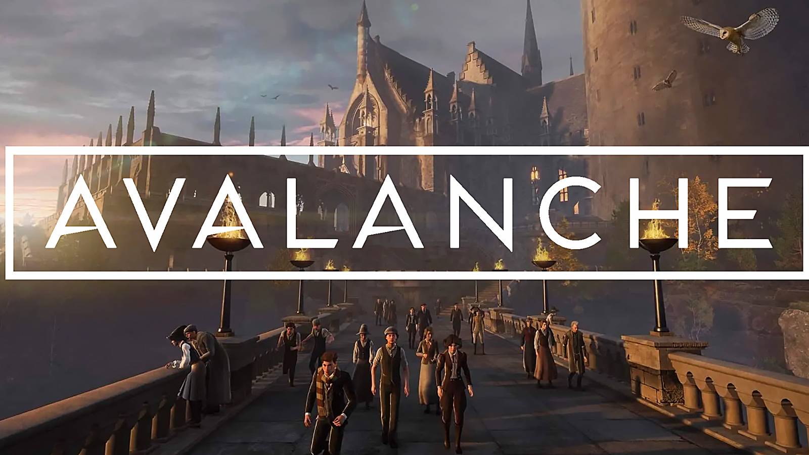 Avalanche-Software-logo-Hogwarts-scenery