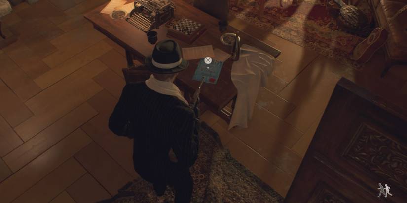 Leon finds the Destroy the Blue Medallions 4 request note in Resident Evil 4 Remake