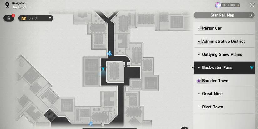 backwater pass bountiful chest 2 location in honkai star rail