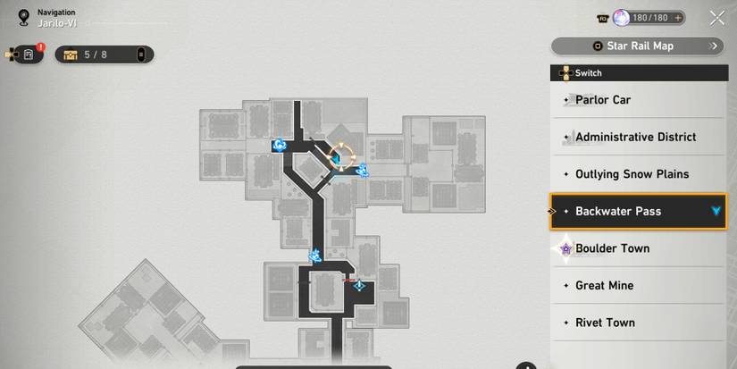 backwater pass chest 1 location in honkai star rail