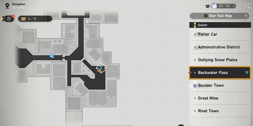 backwater pass precious chest location in honkai star rail