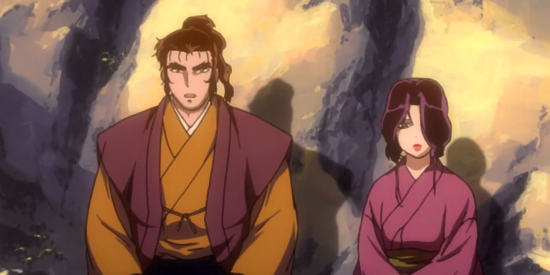 basilisk anime episode 1 gennosuke and oboro