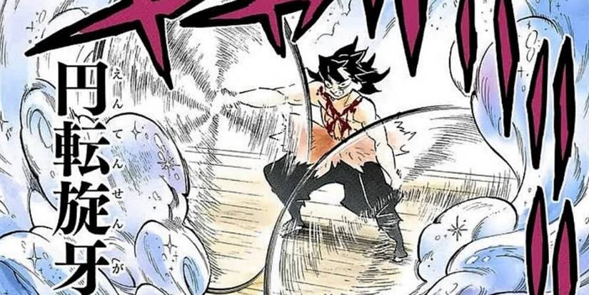 Beast Breathing — Tenth Fang, Whirling Fangs in Demon Slayer