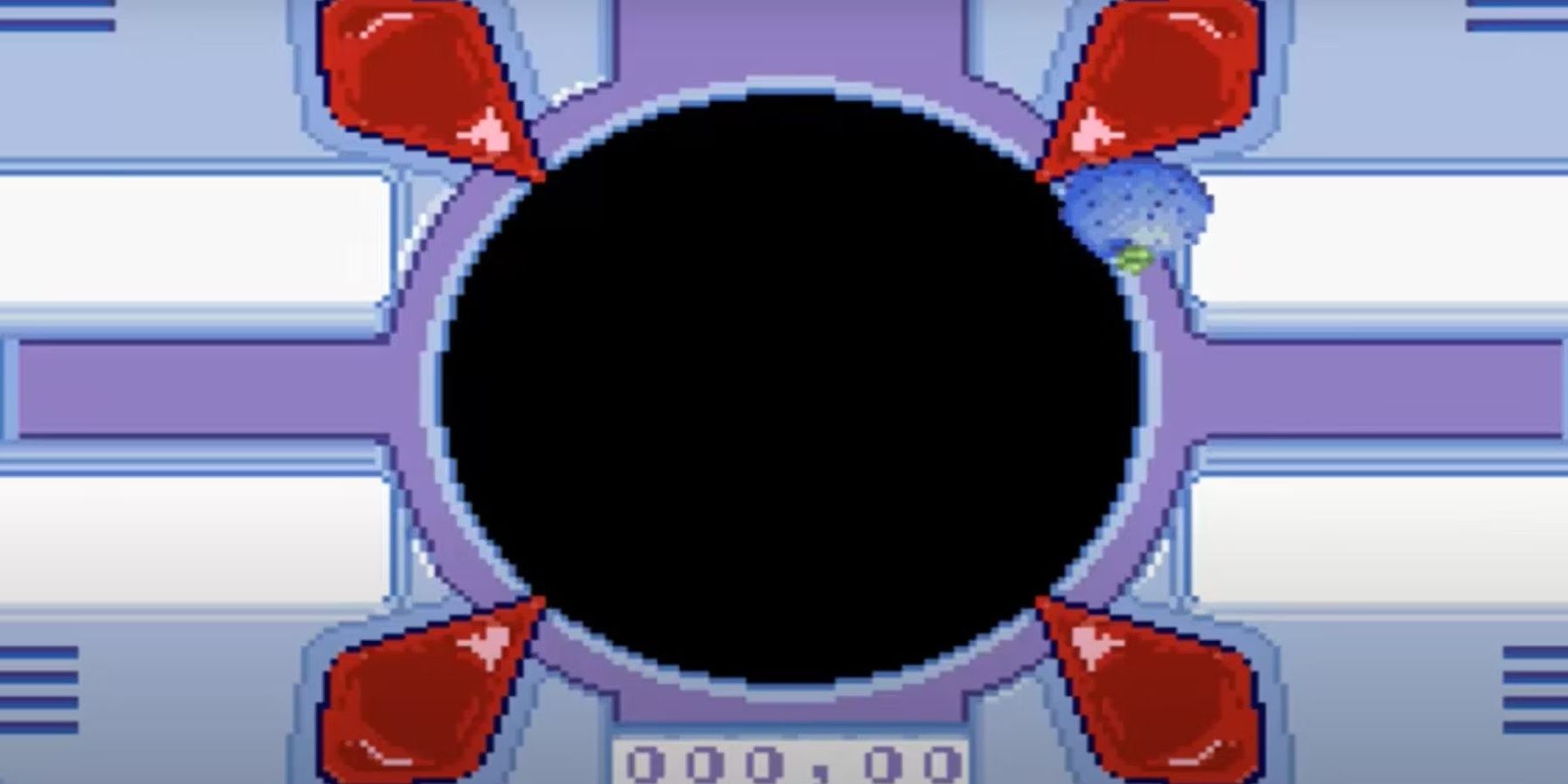 The Berry Blender minigame in Pokemon Ruby, Sapphire, and Emerald