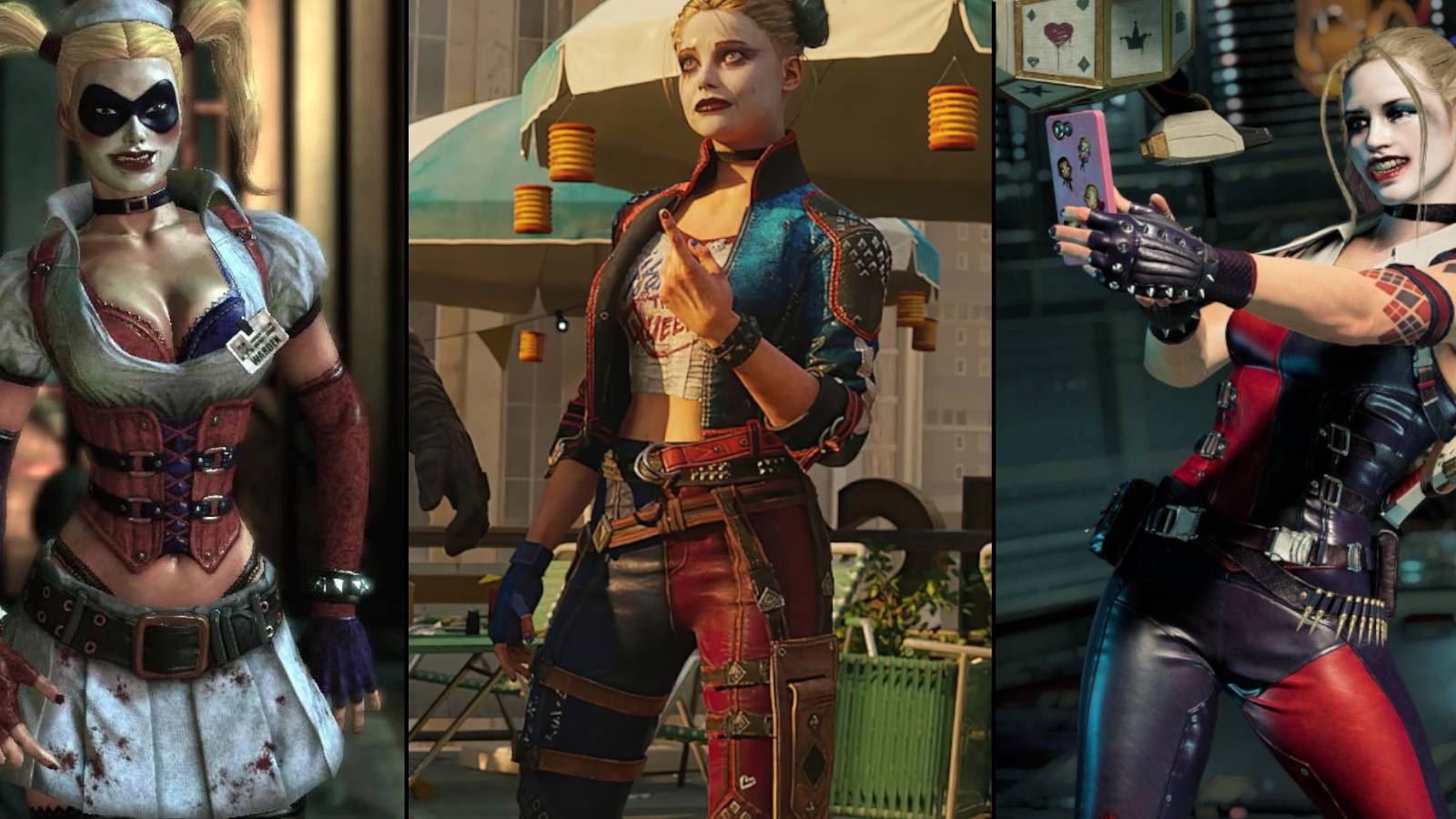 Harley Quinn Arkham Asylum, Suicide Squad: Kill The Justice League, Mortal Kombat 11