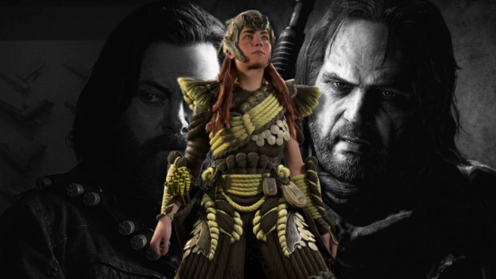 the last of us game hbo bill actor horizon forbidden west burning shores dlc aloy