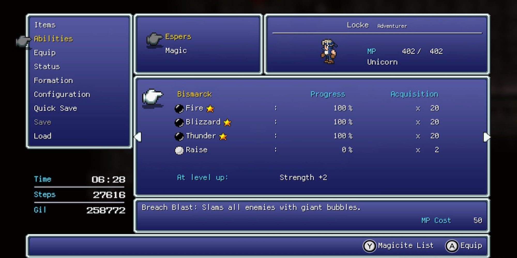 Bismarck Esper in Final Fantasy 6