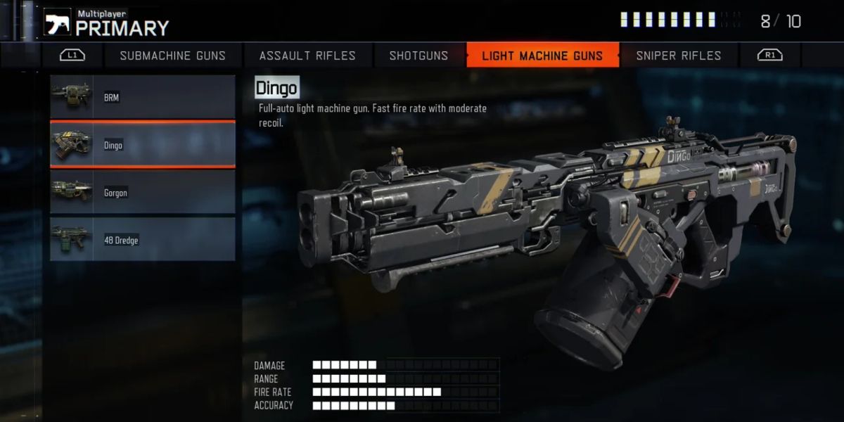 Black Ops 3 Dingo in the armory