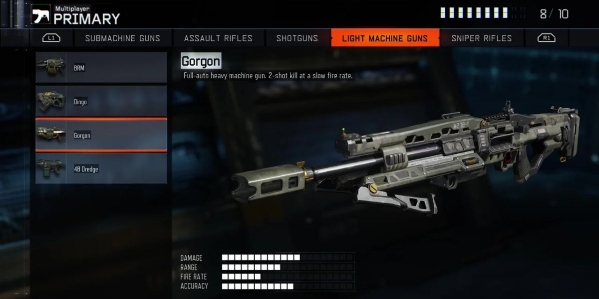 Black Ops 3 Gorgon in the armory