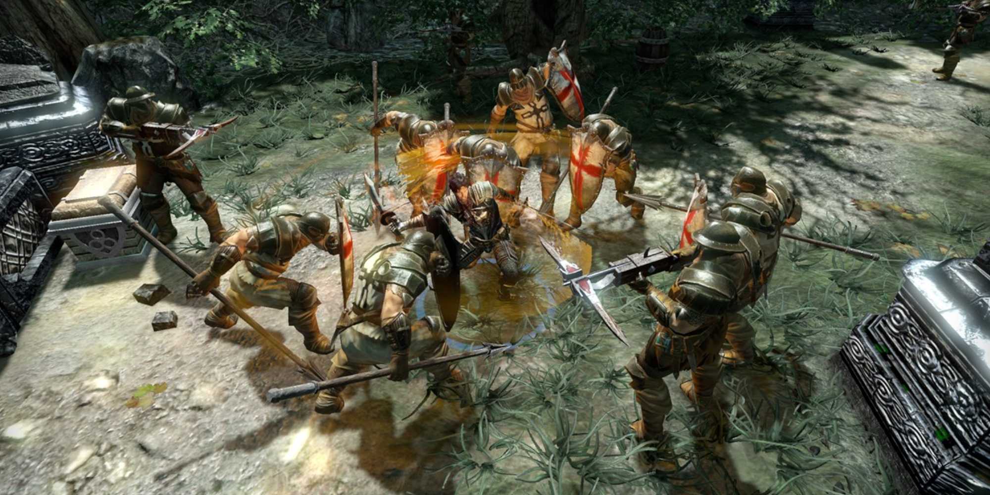 Blood Knights co-op gameplay
