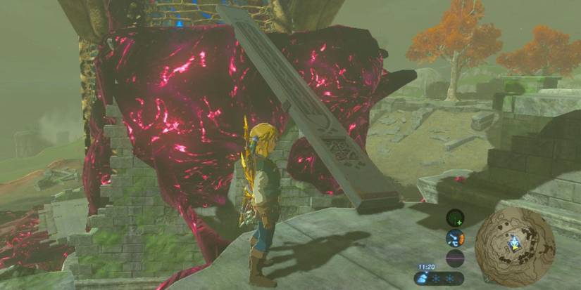 botw akkala tower beam