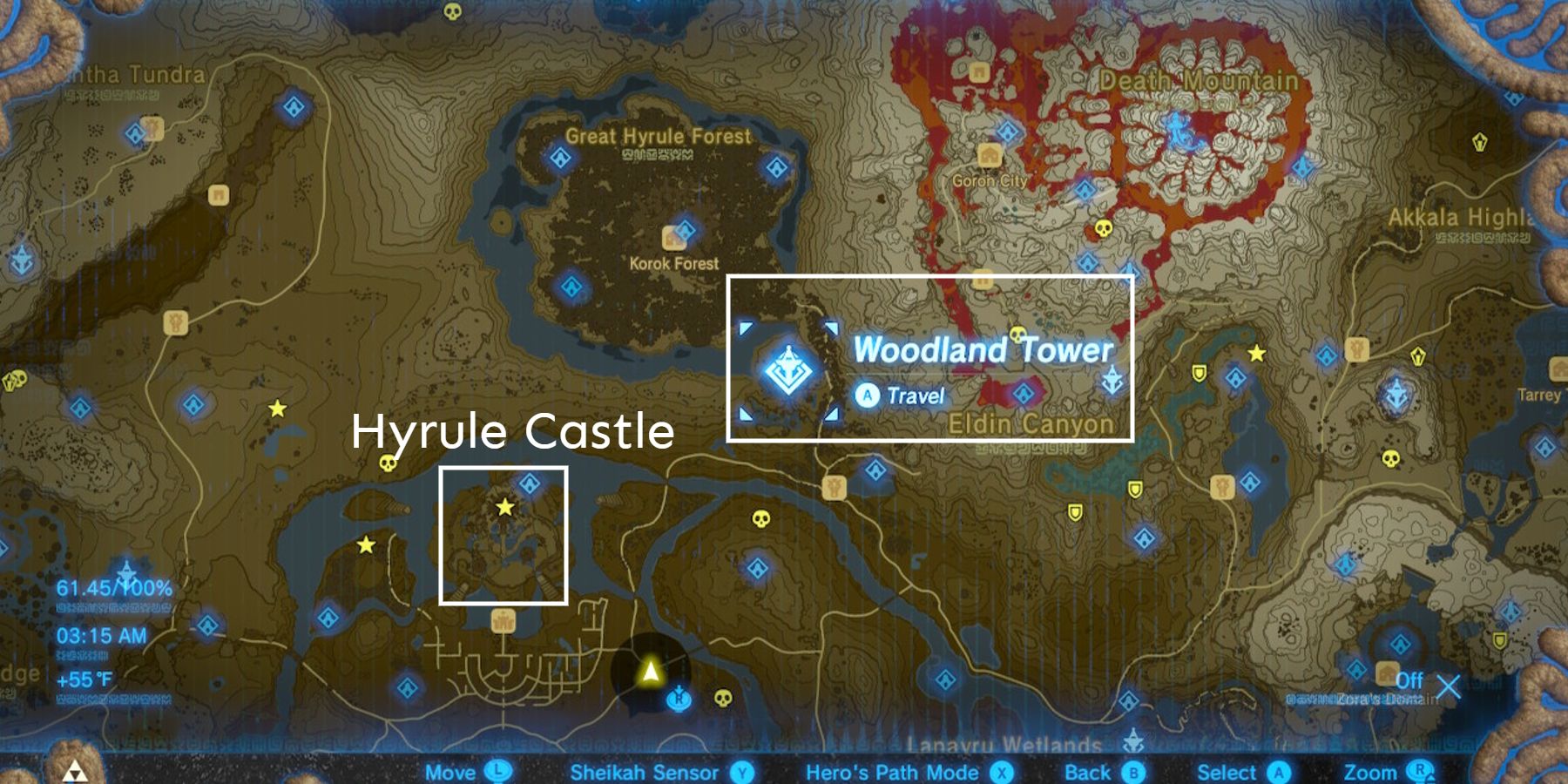 BotW-Woodland-Tower-Map