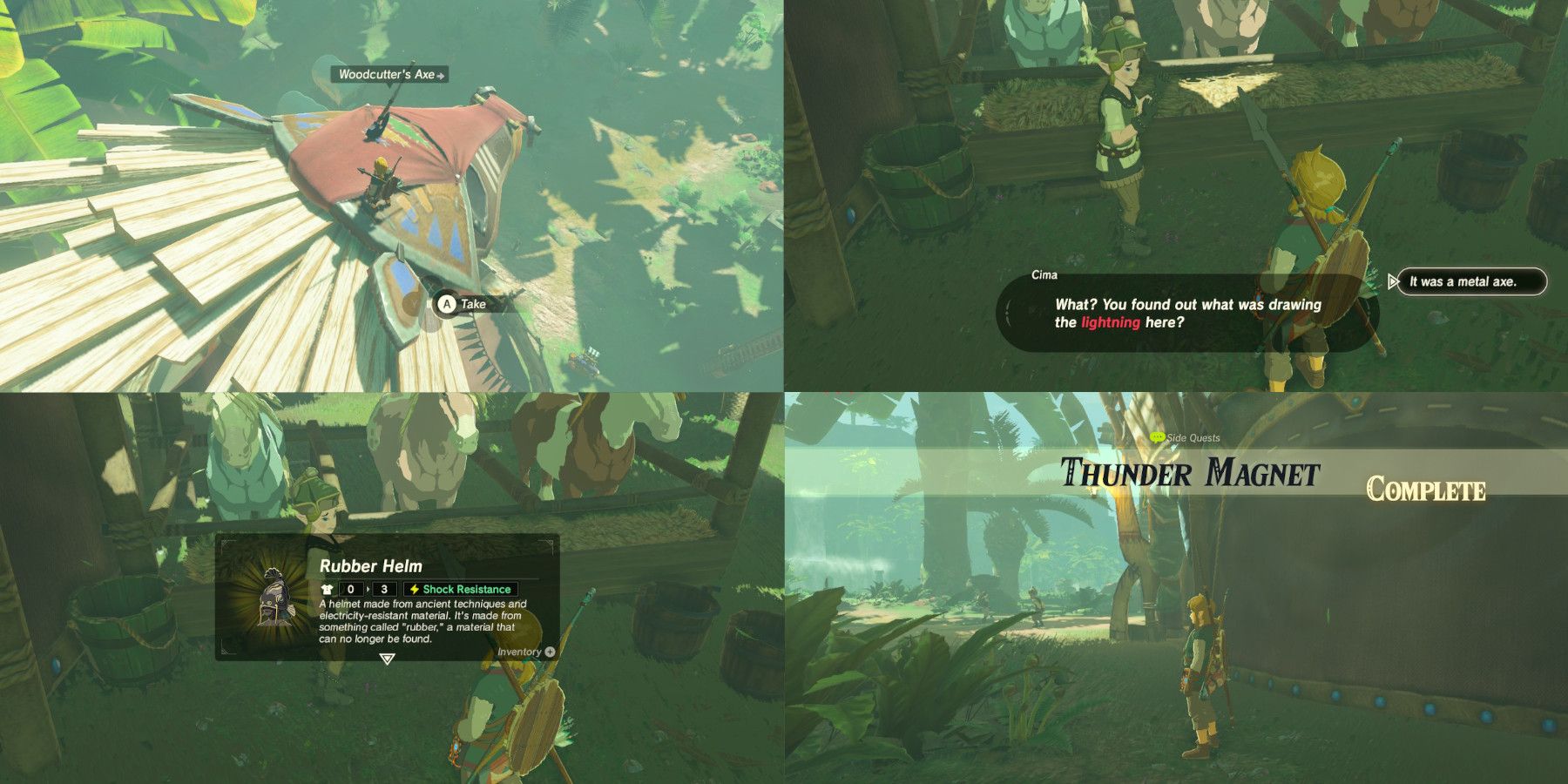 Breath Of The Wild: How To Get The Rubber Armor Set