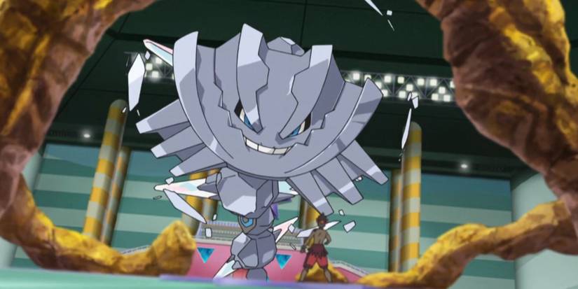 Brock's Mega Steelix In The Anime