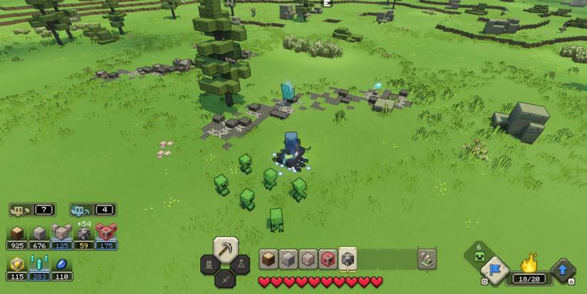 Finding Coal in Minecraft Legends