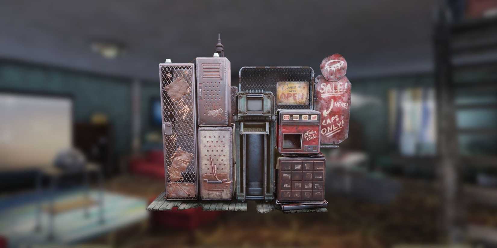 image showing a camp vending machine in fallout 76.