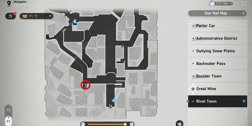 rivet town chest 1 location in honkai star rail