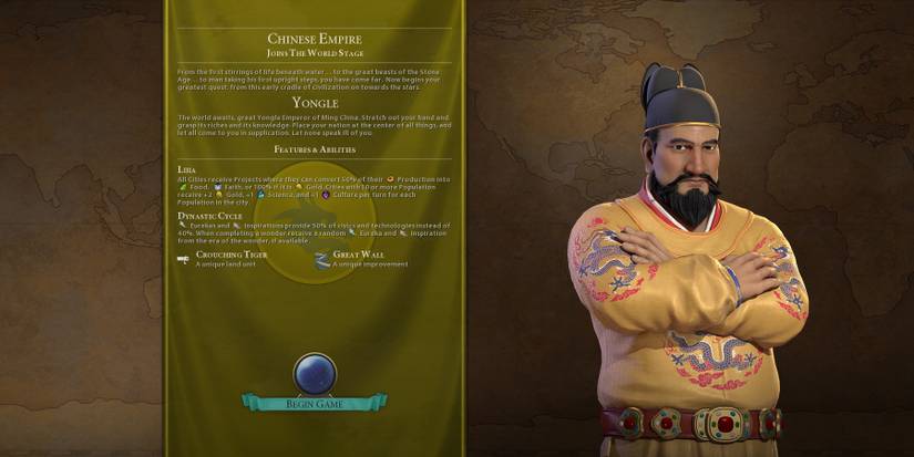 Civilization 6 Yongle Loading Screen