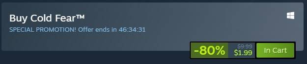 cold fear steam sale