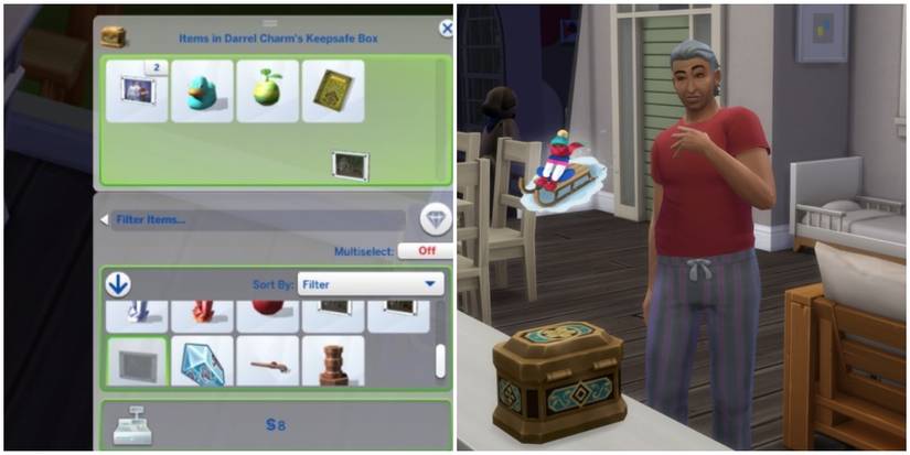 moving items to keepsafe box