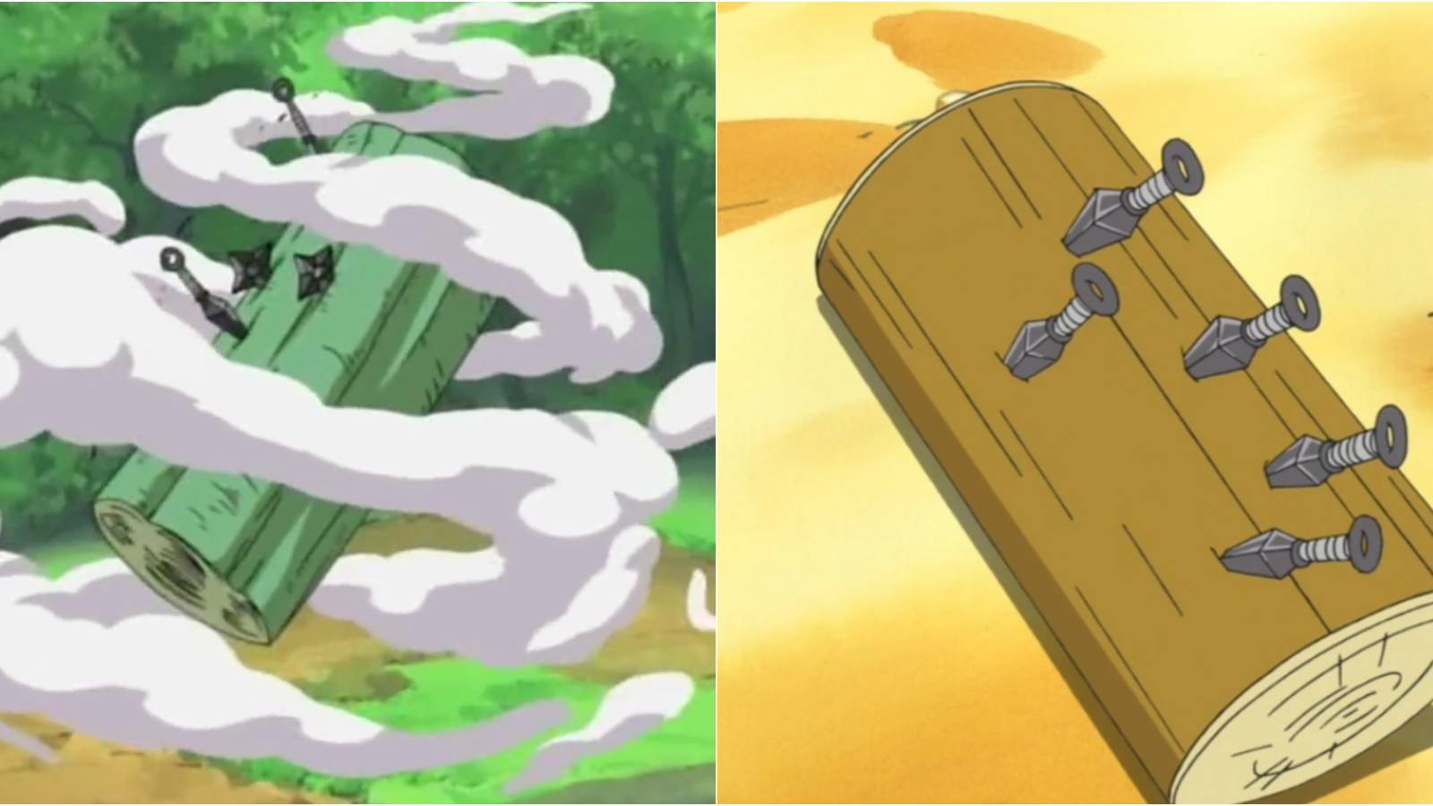 Substitution Jutsu Naruto