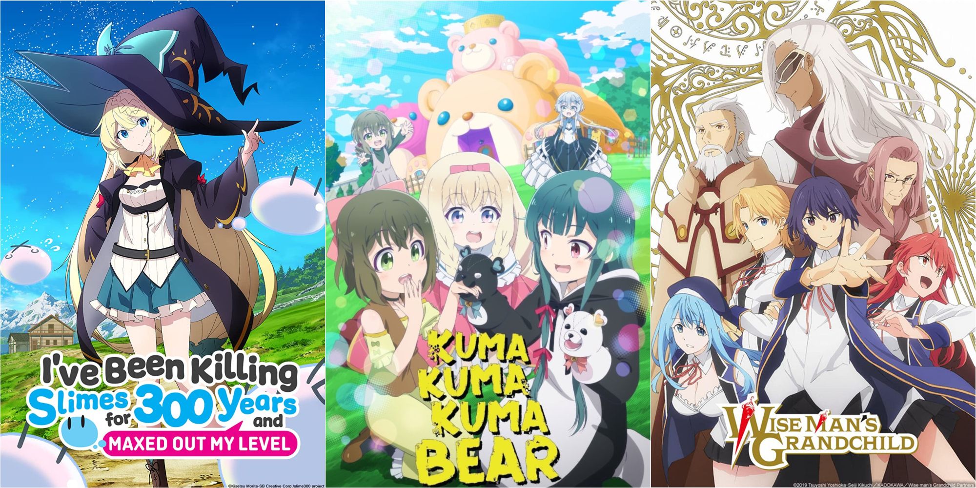 10 Isekai Anime To Watch If You Love Kuma Kuma Kuma Bear
