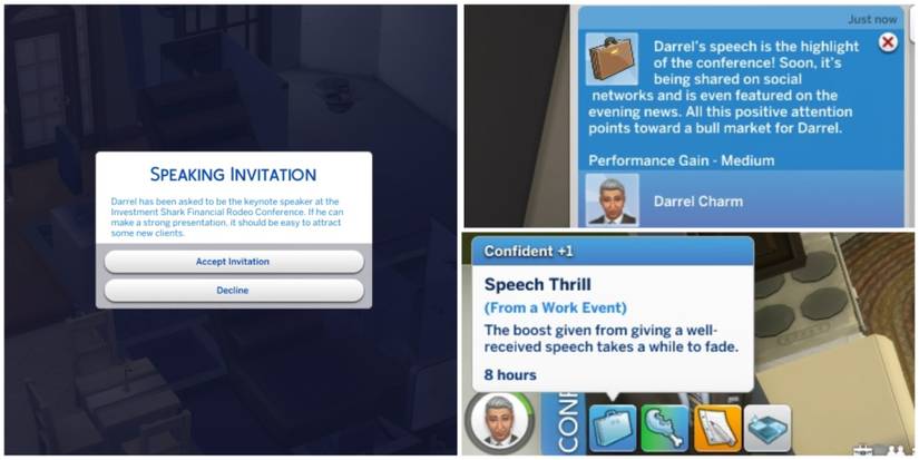 dealing with work chance cards