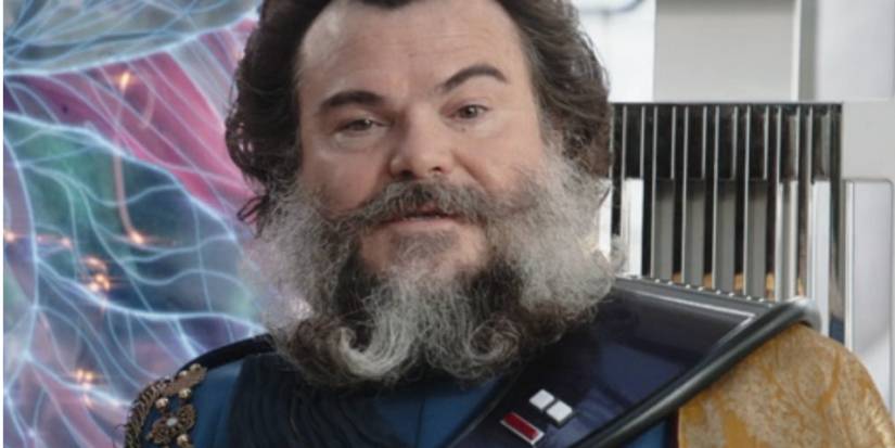 captain bombardier played by jack black