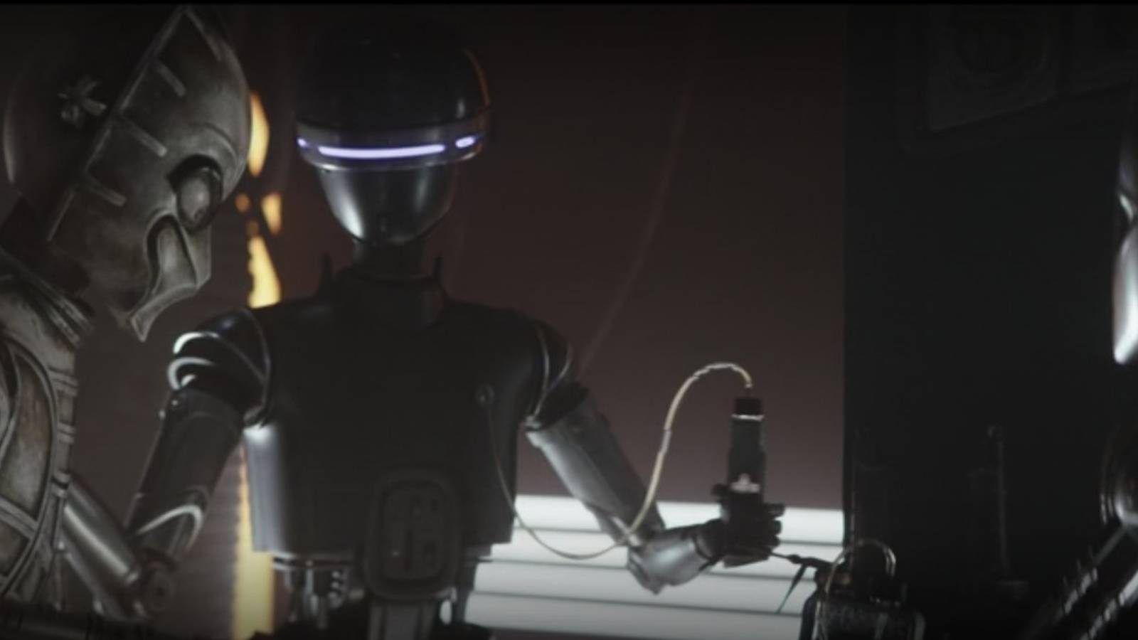 droid bartender in the mandalorian