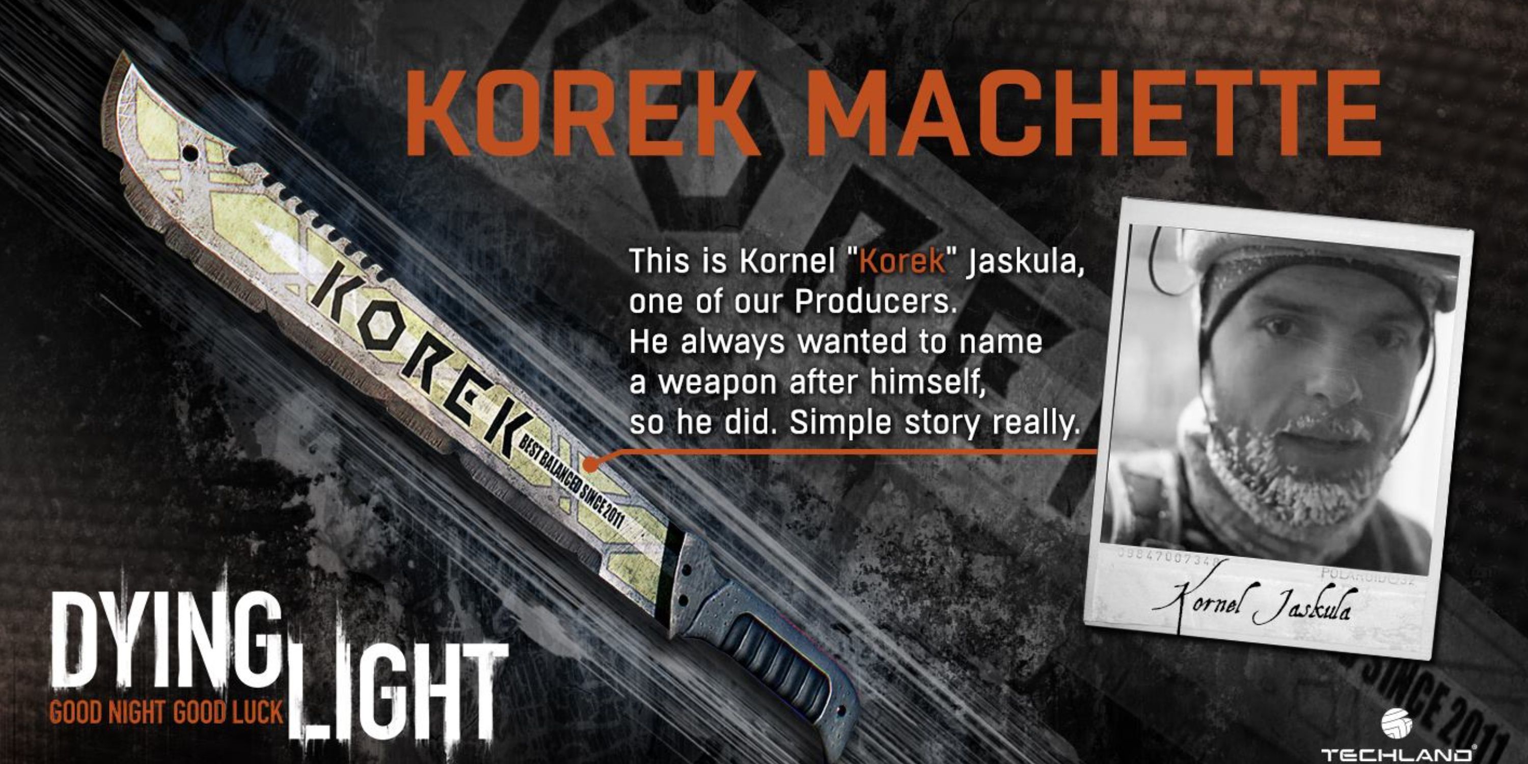 korek machete information sheet