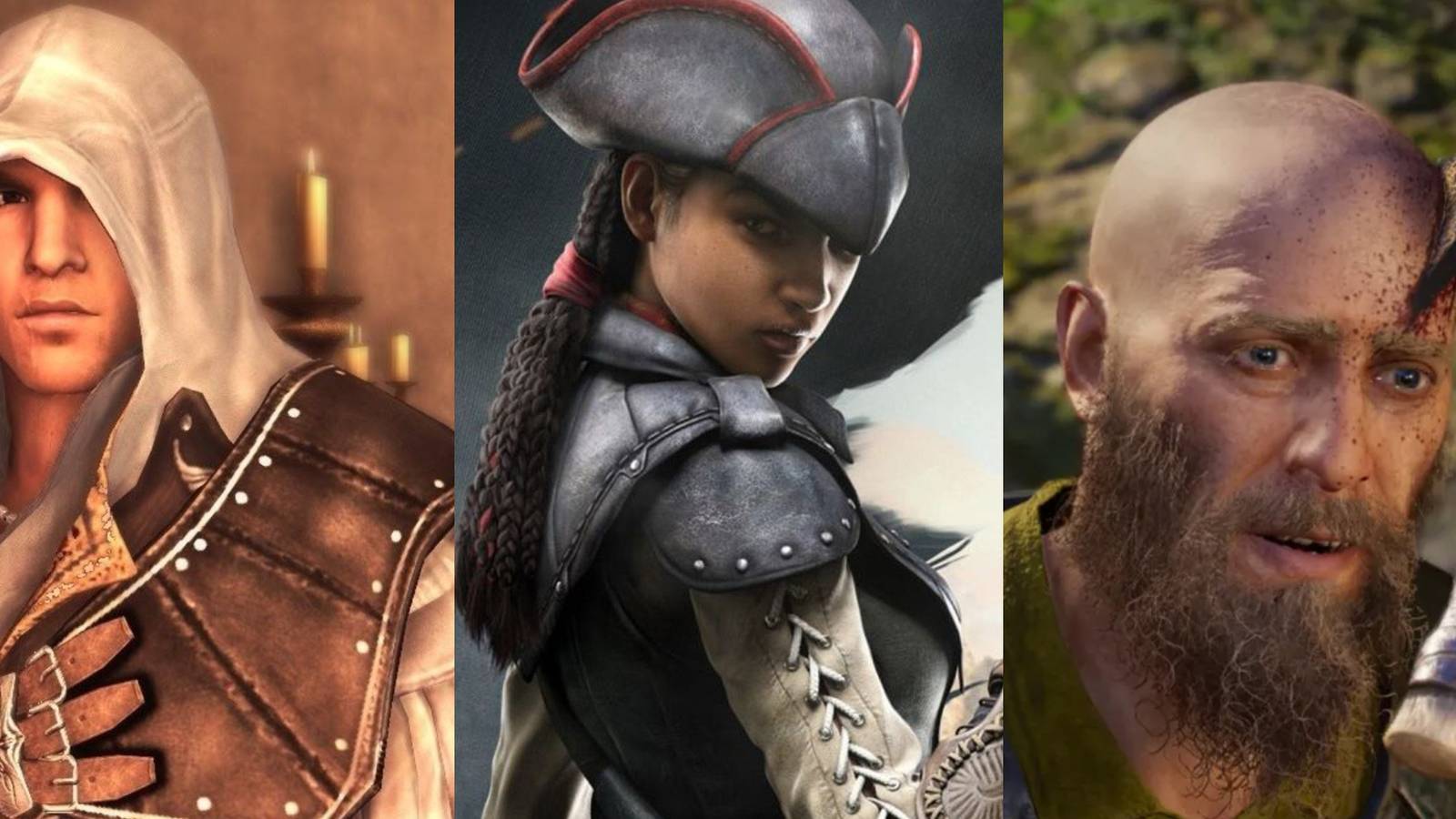 Ezio Axehead and Aveline