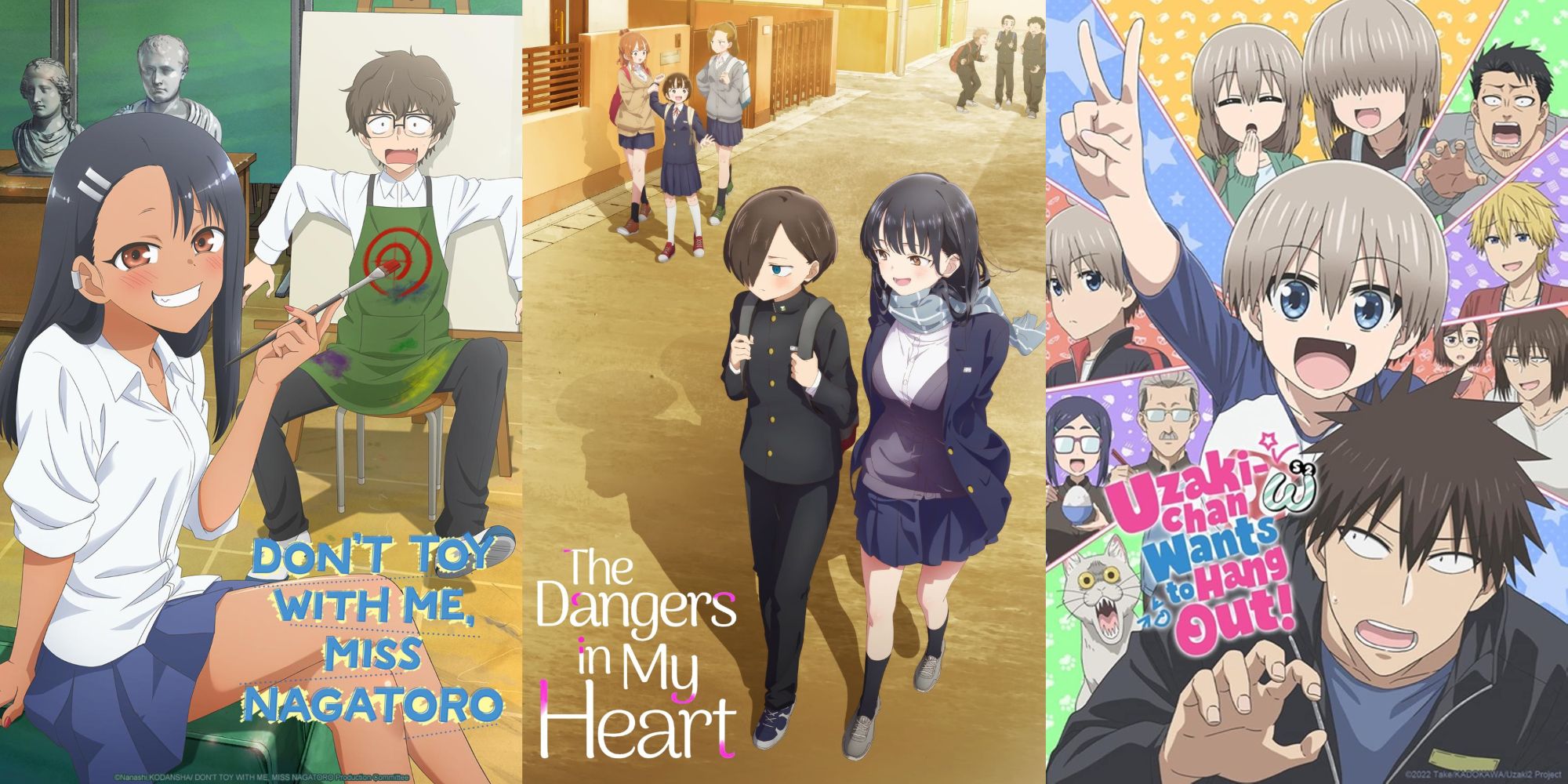 comedy anime like dangers in my heart featured image