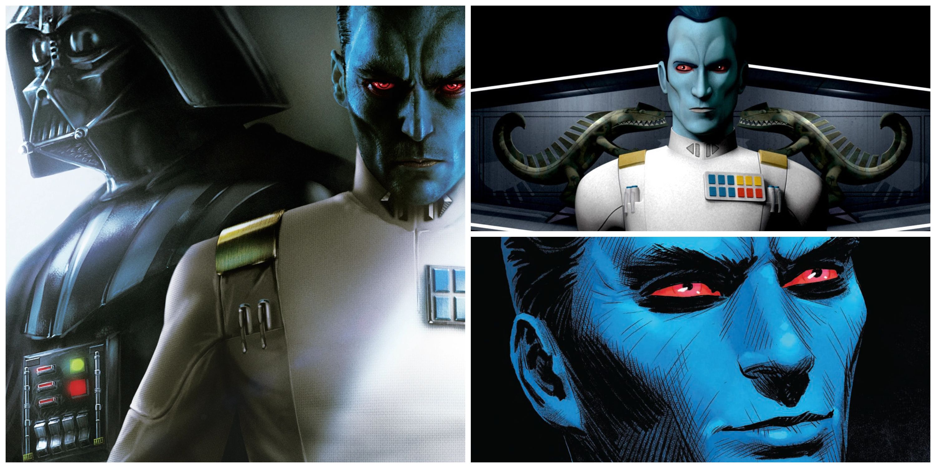 grand admiral thrawn and darth vader, thrawn from star wars rebels, thrawn from star wars comics