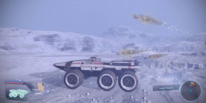 getting hit with acid spit from thresher maw enemy